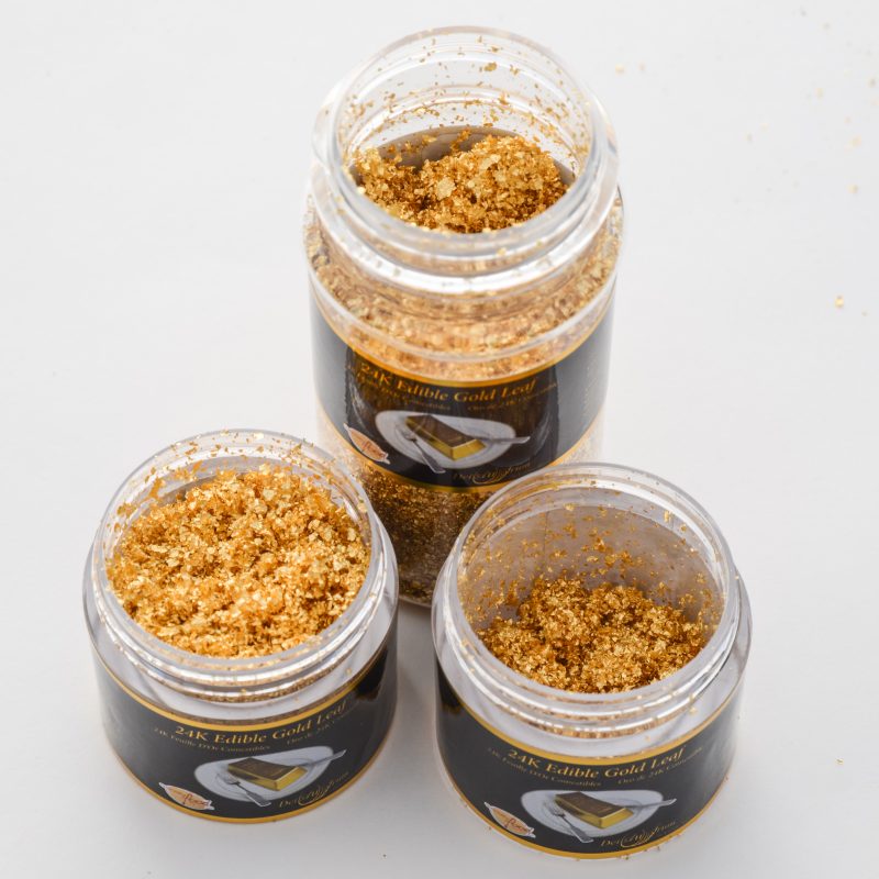 24K Edible Gold Powder – CornucAupia Gold Leaf Manufacturing, Inc.
